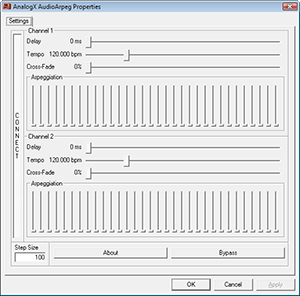 Audio Arpeg Screenshot