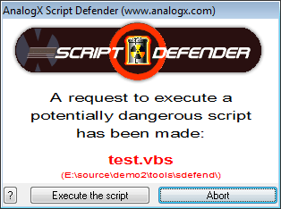 Alert dialog